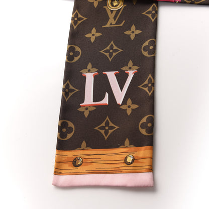 Louis Vuitton Silk Monogram Summer Trunks Bandeau Brown 2 of 5