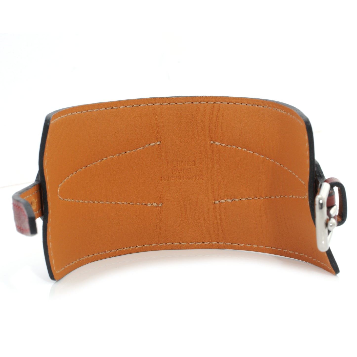 Swift Leather Alma Cuff Rouge H