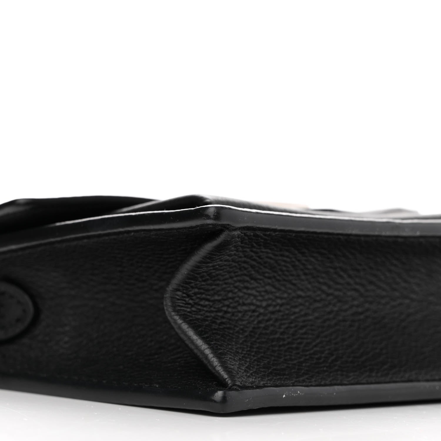 Louis Vuitton Soft Calfskin Mini My Lockme Chain Pochette Black 9 of 13