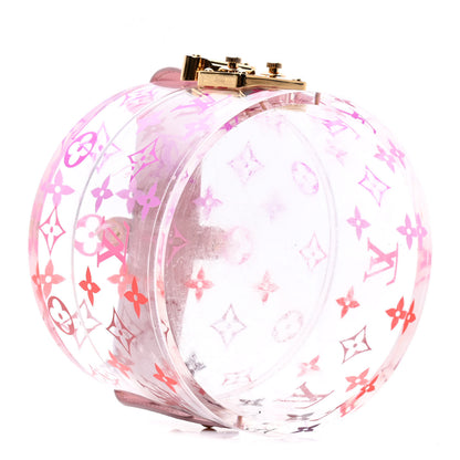 Louis Vuitton Transparent Plexiglass Box Scott Rose Ballerine 3 of 4