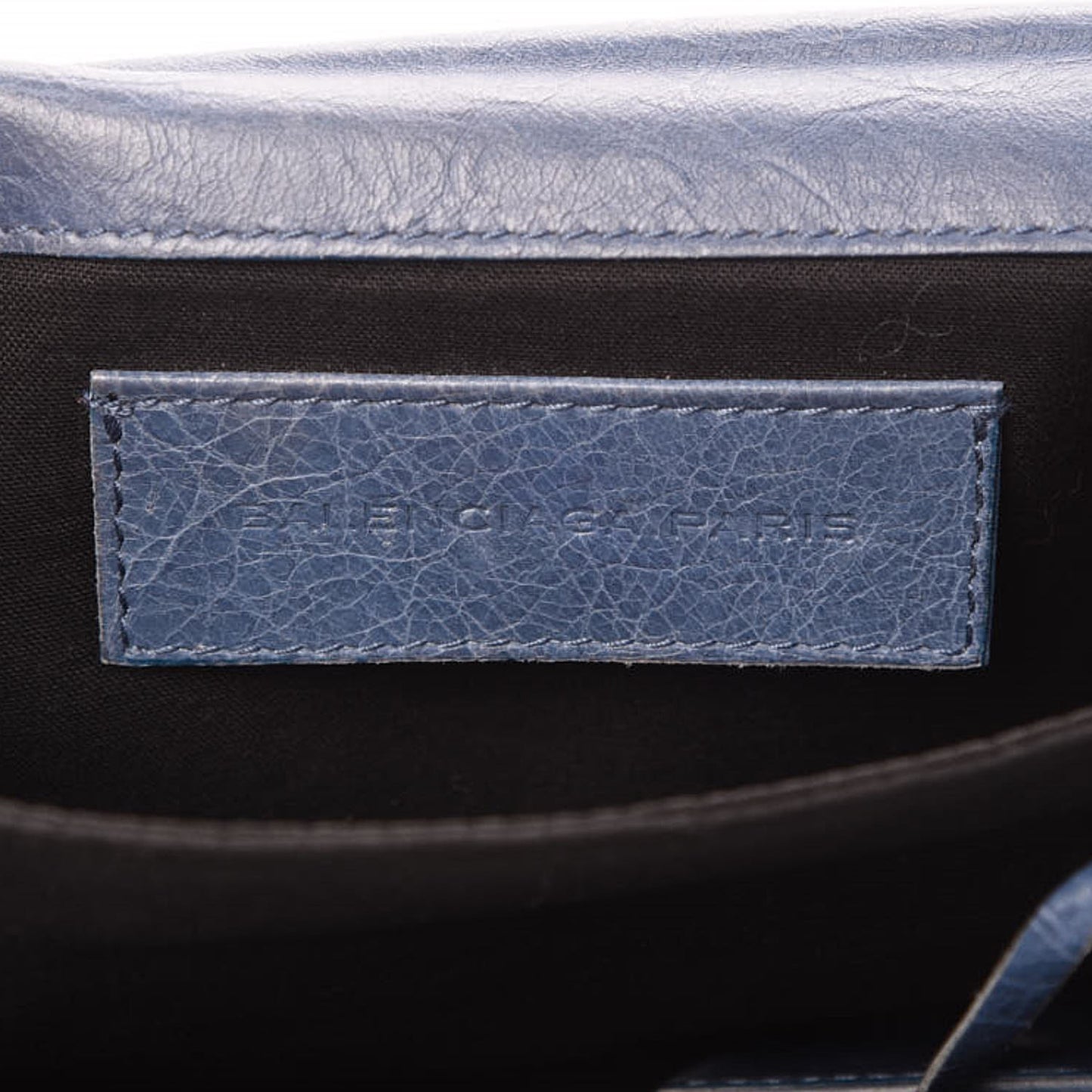 Agneau Classic Hardware Envelope Clutch Atlantique