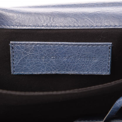 Balenciaga Agneau Classic Hardware Envelope Clutch Atlantique 11 of 16