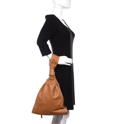 Bottega Veneta Supple Calfskin BV Twist Caramel 2 of 10