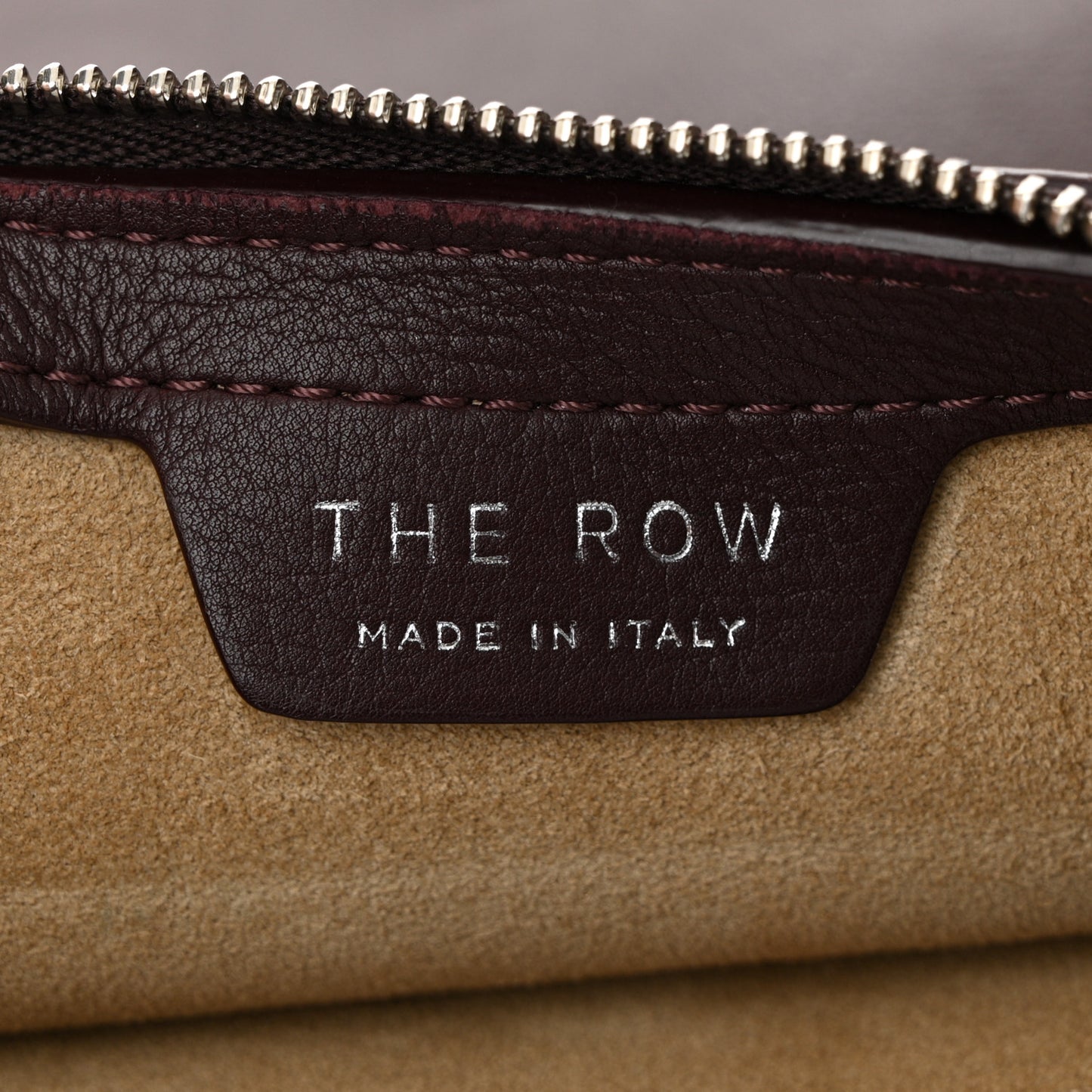Calfskin Small Everyday Shoulder Bag Eggplant