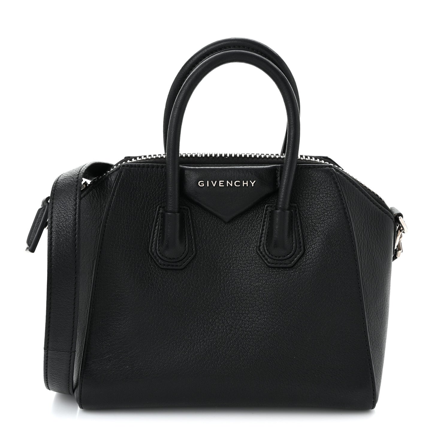 Sugar Goatskin Mini Antigona Black