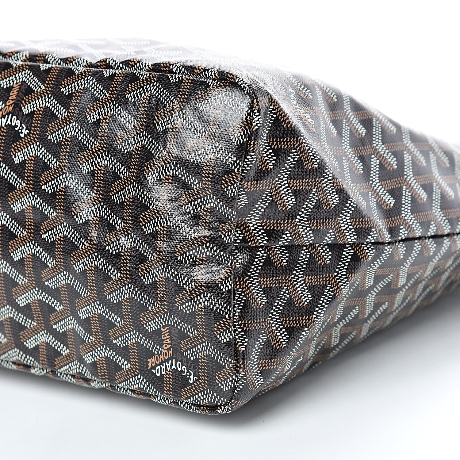 Goyard Goyardine Saint Louis PM Black Gold 10 of 10