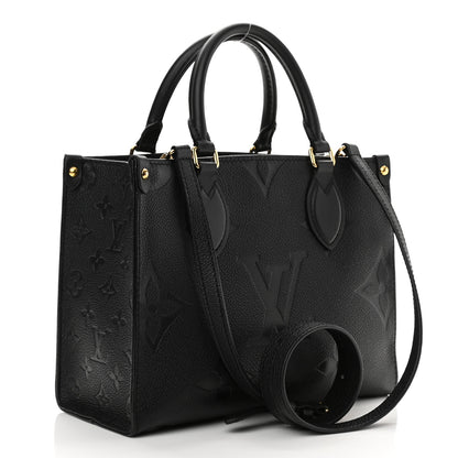 Louis Vuitton Empreinte Monogram Giant Onthego PM Black 3 of 7