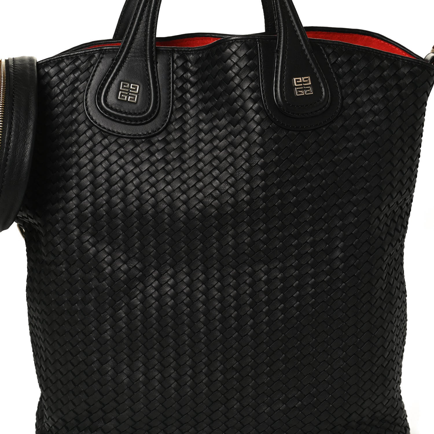 Givenchy Lambskin Woven Large Nightingale Black 7 of 11