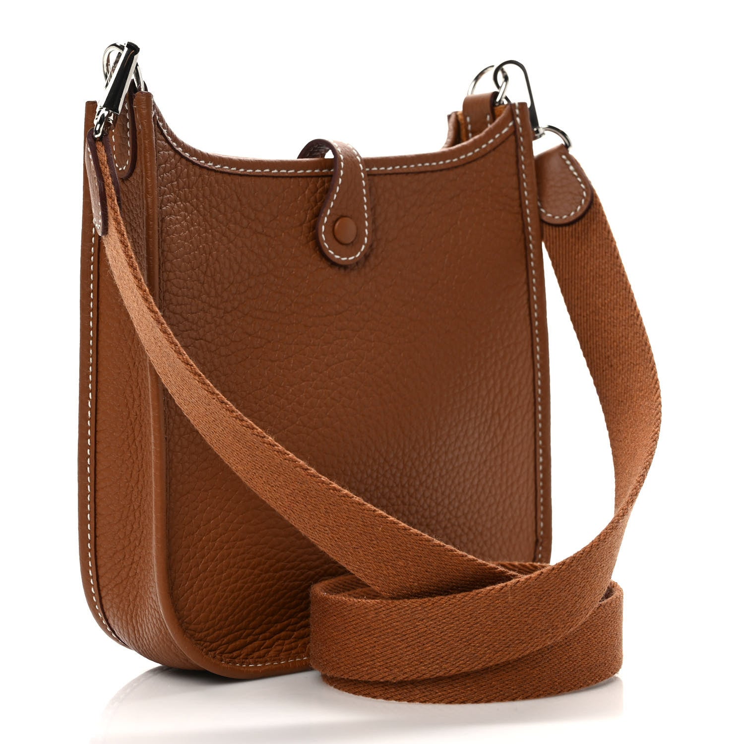 Hermes Taurillon Clemence Evelyne TPM Gold 3 of 9