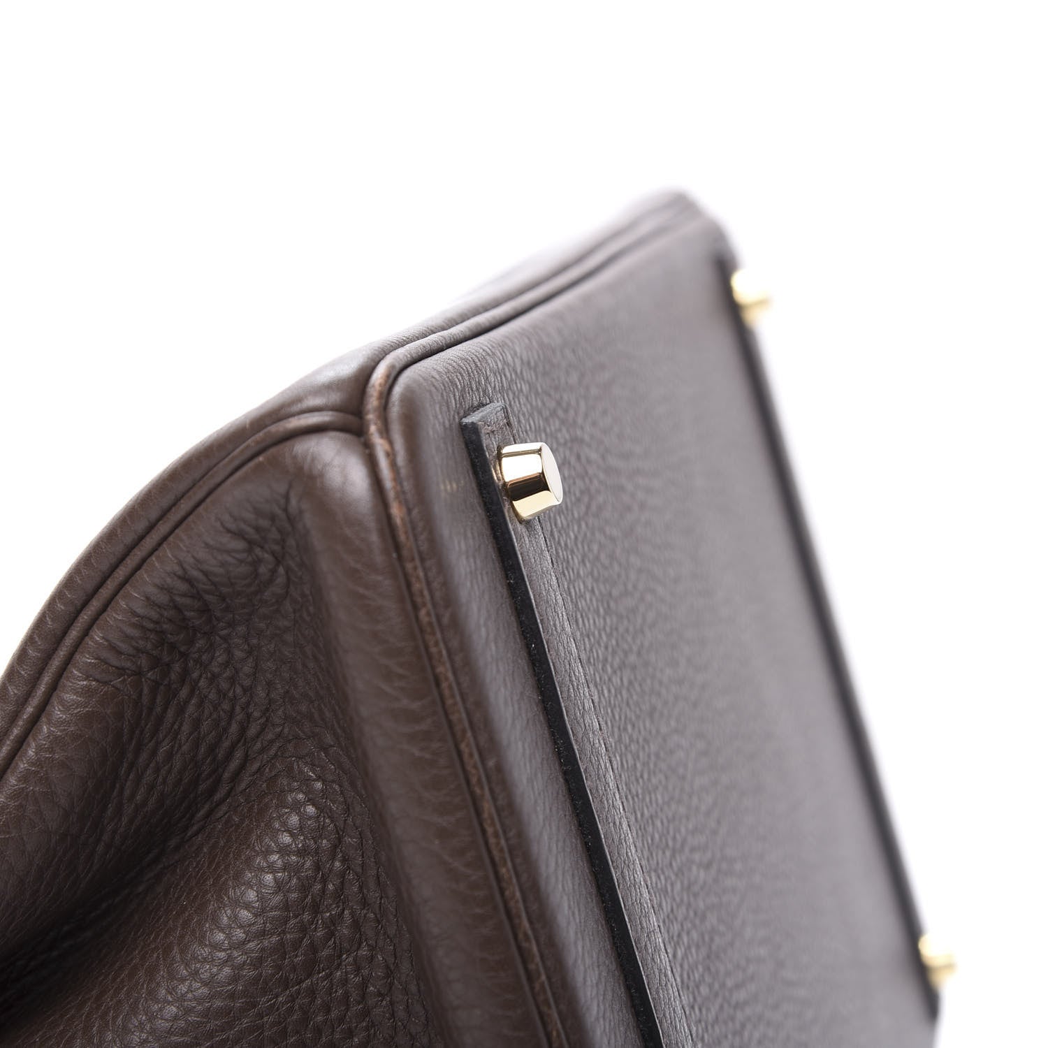 Hermes Togo Birkin 40 Chocolate 8 of 33
