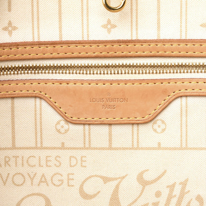 Louis Vuitton Damier Azur Neverfull MM 7 of 11