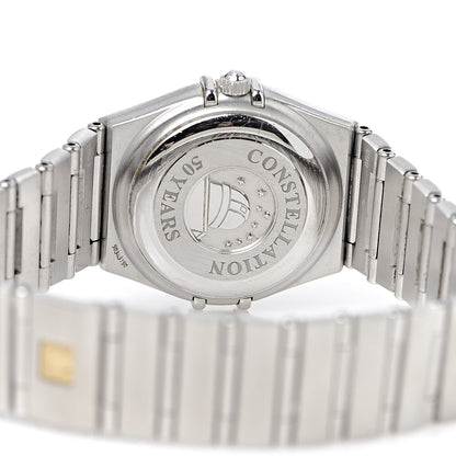 Omega Stainless Steel Diamond Bezel Mother of Pearl 25mm Constellation Quartz Watch 1498.75.00 5 of 7