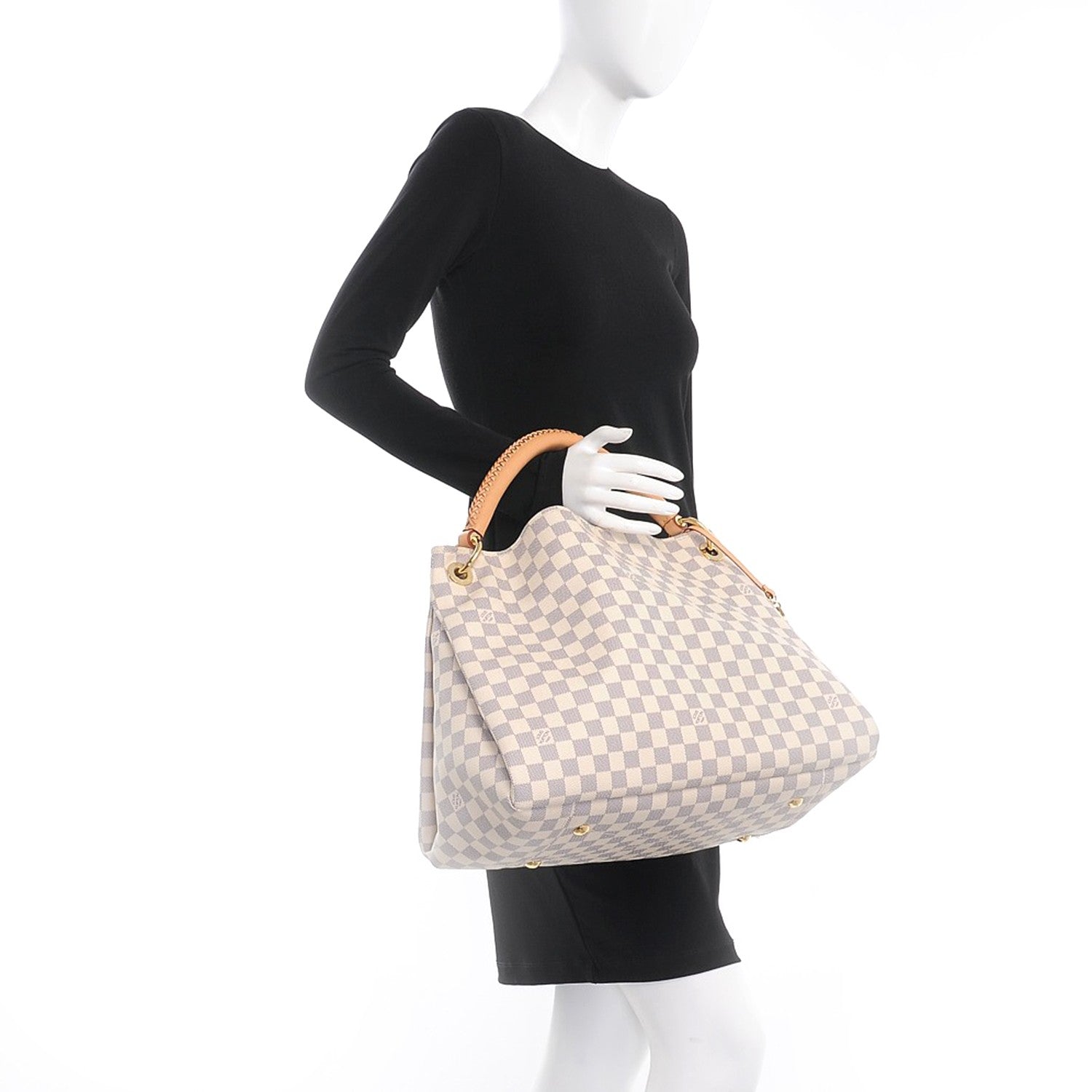 Louis Vuitton Damier Azur Artsy MM 2 of 8