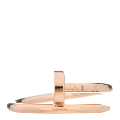 Cartier 18K Pink Gold Small Juste Un Clou Ring 49 4.75 1 of 7