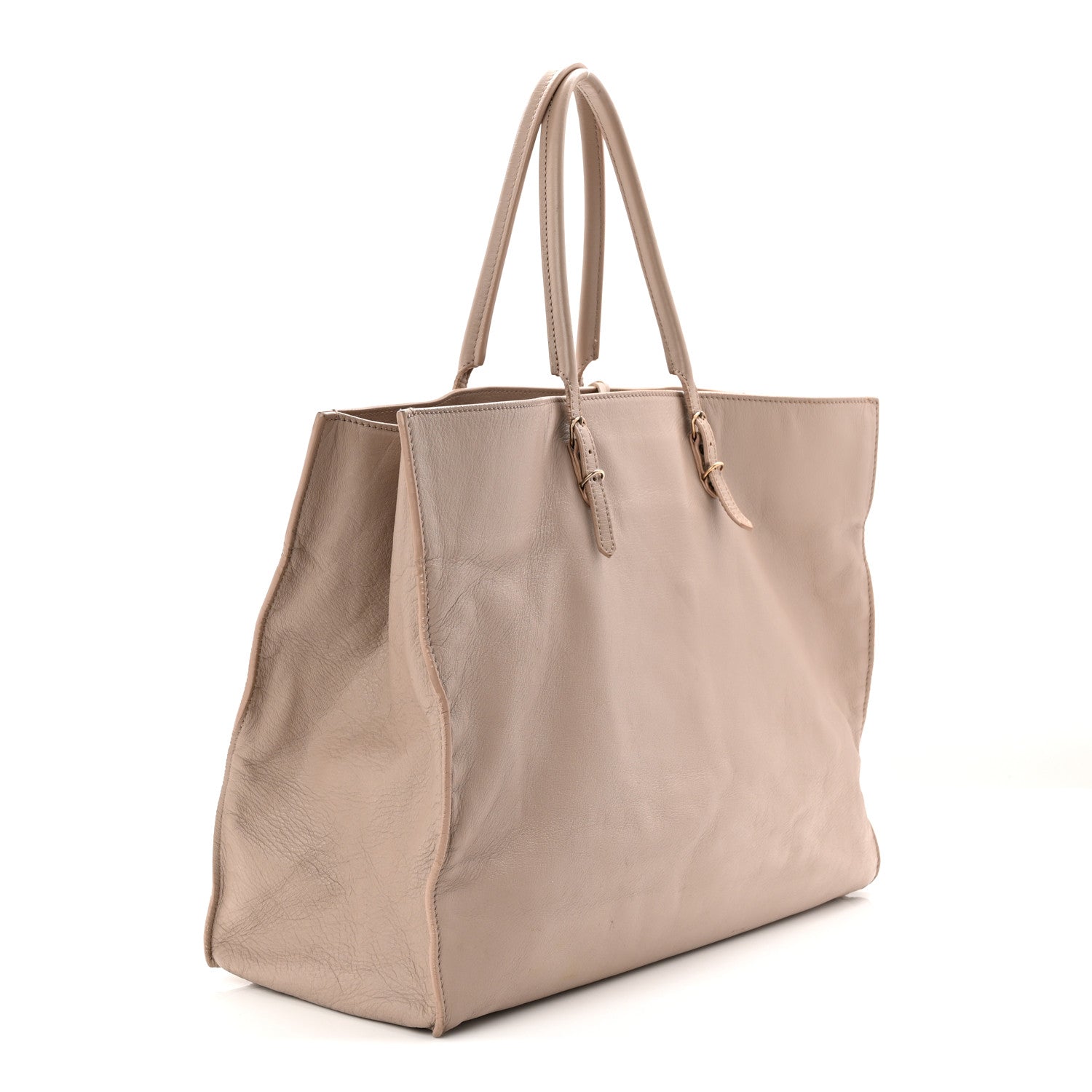 P*e様 BALENCIAGA トートバッグ ベージュ/グレー Balenciaga Veau Papier A4 Zip Around Tote Beige Praline 1870589
