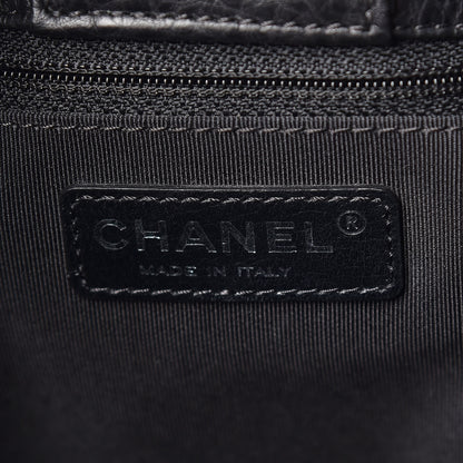 Chanel Deerskin Cerf Executive Shopper Tote Black 7 of 10