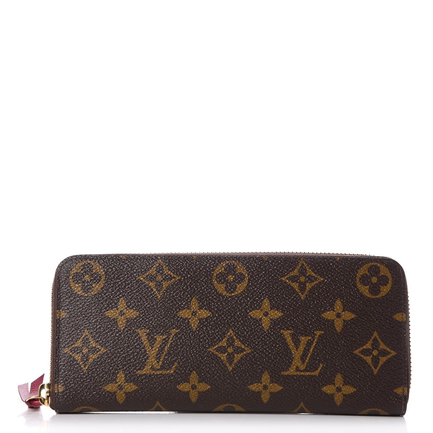Louis Vuitton Monogram Clemence Wallet Fuchsia 1 of 8