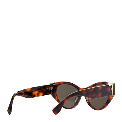 Fendi Geometric Sunglasses FE40035I Tortoise 4 of 8