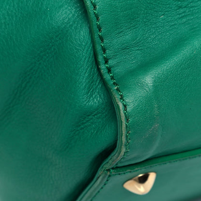 Jimmy Choo Grainy Calfskin Small Ramona Satchel Green 11 of 25