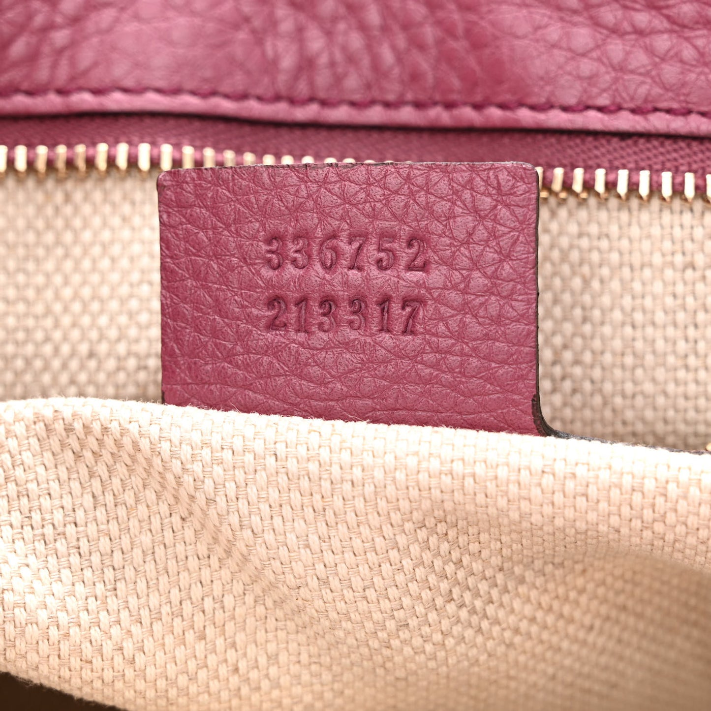 Pebbled Calfskin Medium Soho Flap Crossbody Peonia Flower