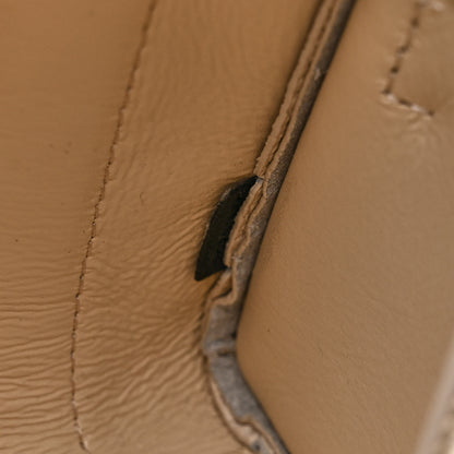 Marc Jacobs Grained Calfskin Mini The Tote Bag Cotton Silver 13 of 21