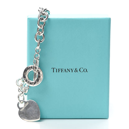 Tiffany Sterling Silver Heart Tag Toggle Necklace 5 of 5