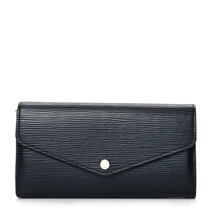 Louis Vuitton Epi Sarah Wallet NM Black 1 of 7