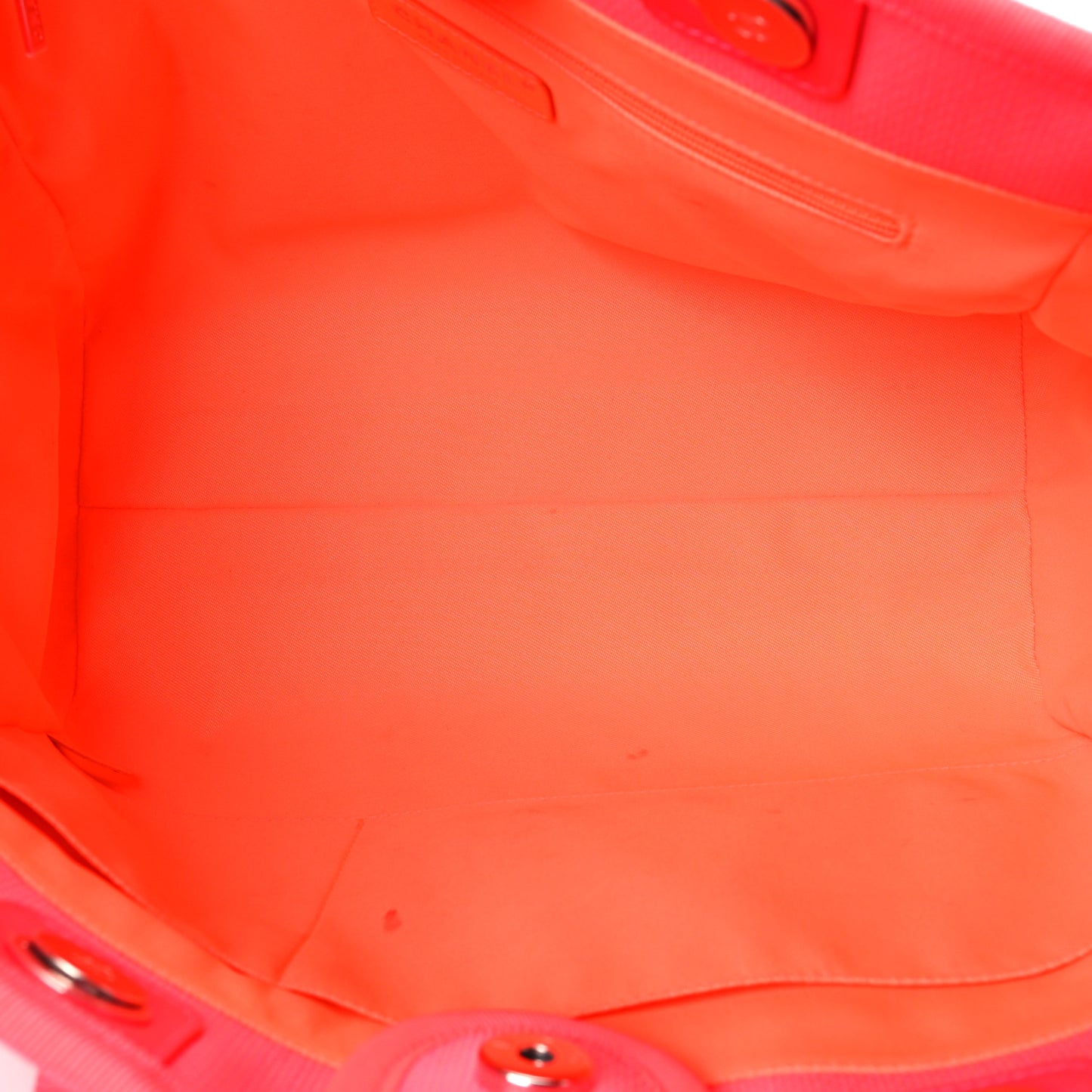 Mixed Fibers Small Deauville Tote Pink Orange