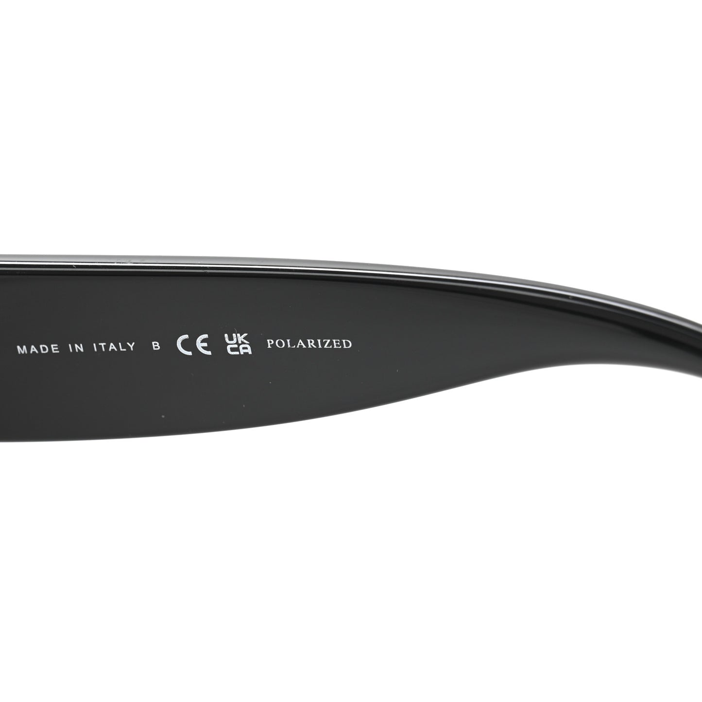 Acetate Polarized Square Sunglasses 5506 Black
