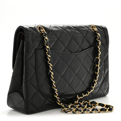 Chanel Lambskin Medium Double Flap Black 3 of 17