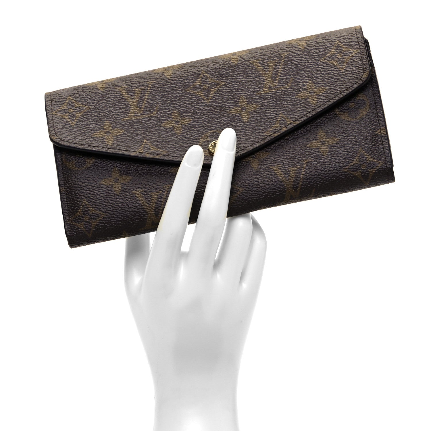 Louis Vuitton Monogram Sarah Wallet NM Fuchsia 2 of 8