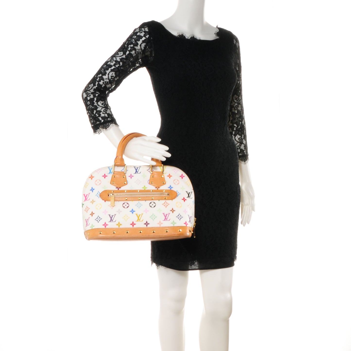 Monogram Multicolor Alma White