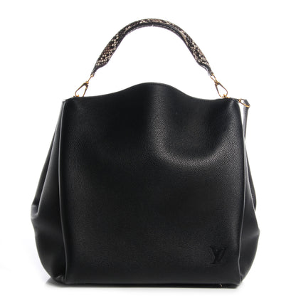 Louis Vuitton Veau Cachemire Python Babylone MM Black 1 of 8