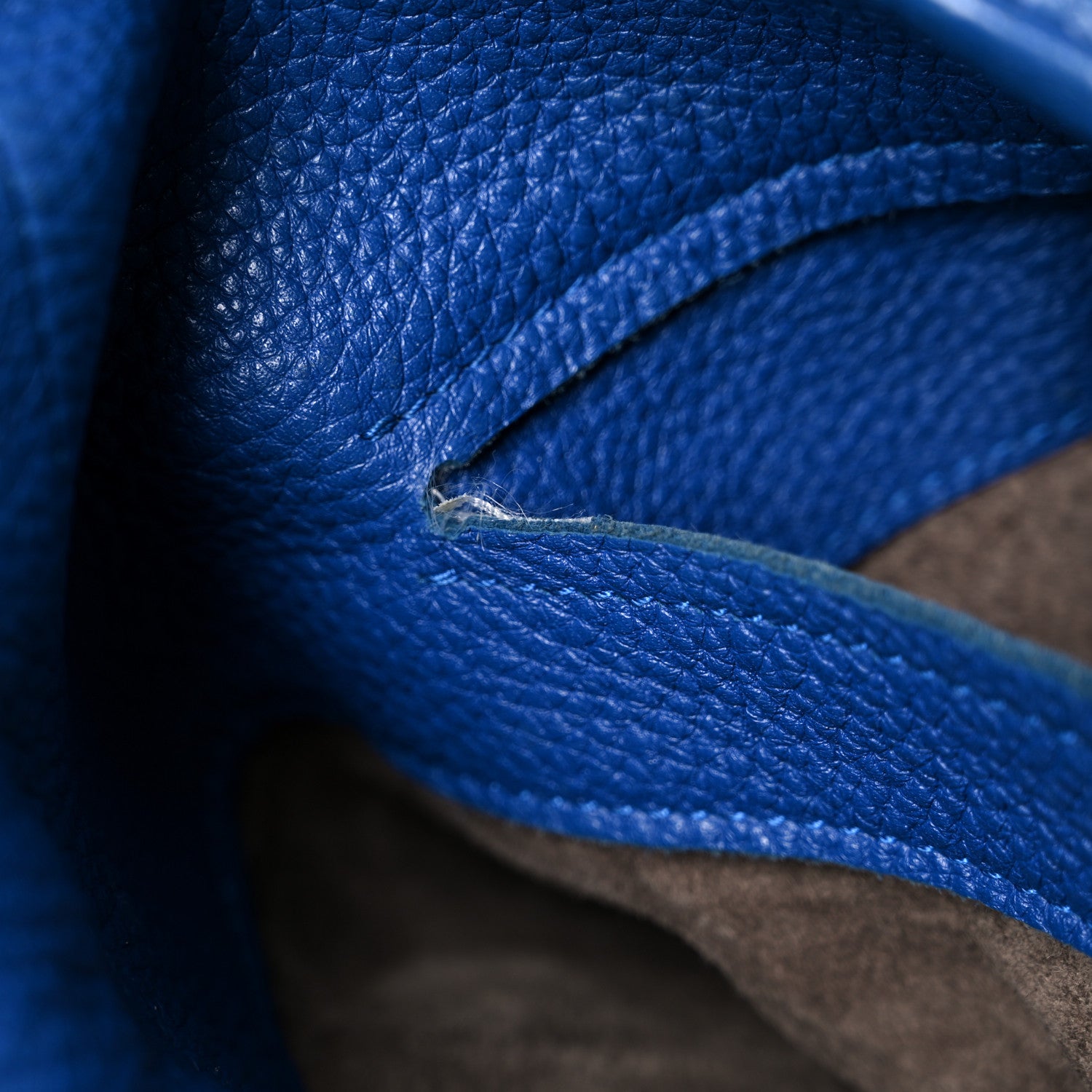 Bottega Veneta Cervo Deerskin Large Hobo Signal Blue 14 of 21
