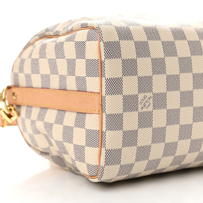 Louis Vuitton Damier Azur Speedy Bandouliere 25 9 of 11