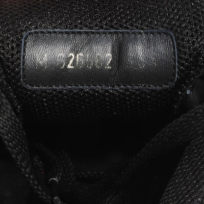 Chanel Suede Calfskin CC Sneakers Black White 36.5 7 of 7