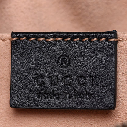 Gucci Calfskin Matelasse GG Marmont Belt Bag 95 38 Black 11 of 20