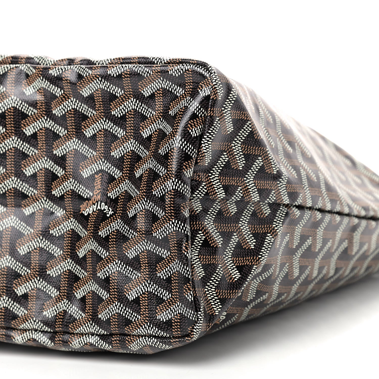 Goyard Goyardine Saint Louis PM Black Gold 8 of 9