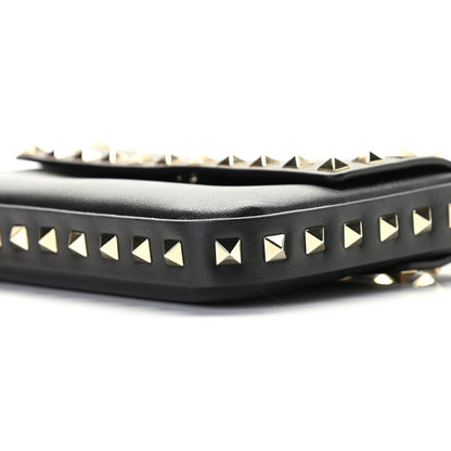 Valentino Garavani Vitello Rockstud Crossbody Pouch Black 5 of 12