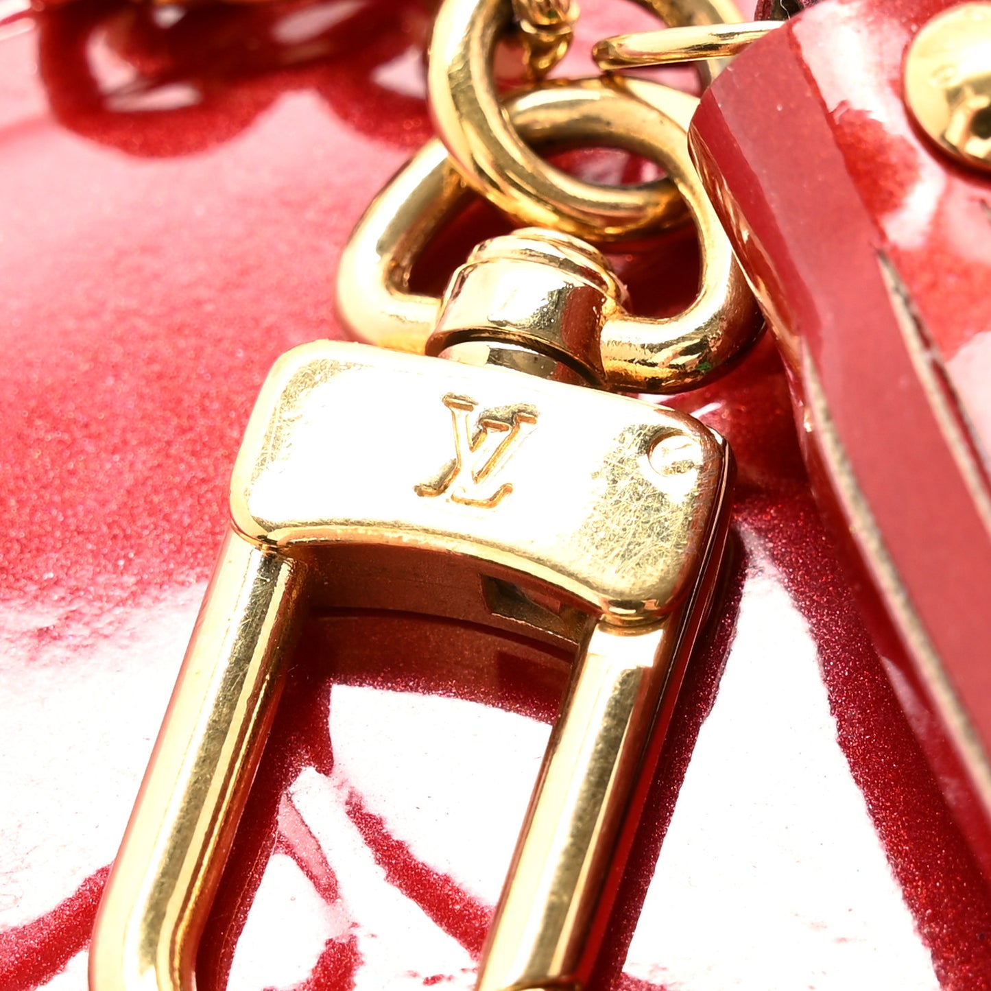 Vernis Chapeau Coin Purse Pomme D'Amour