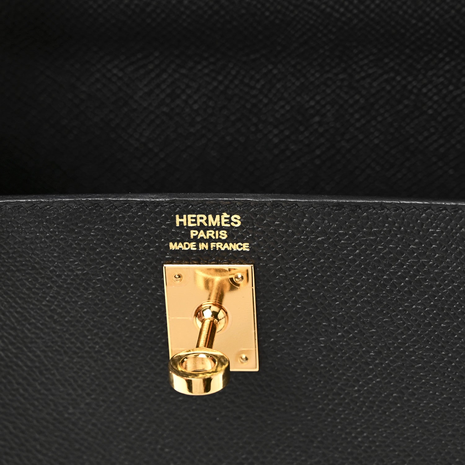 Hermes Epsom Kelly Sellier 25 Black 6 of 11