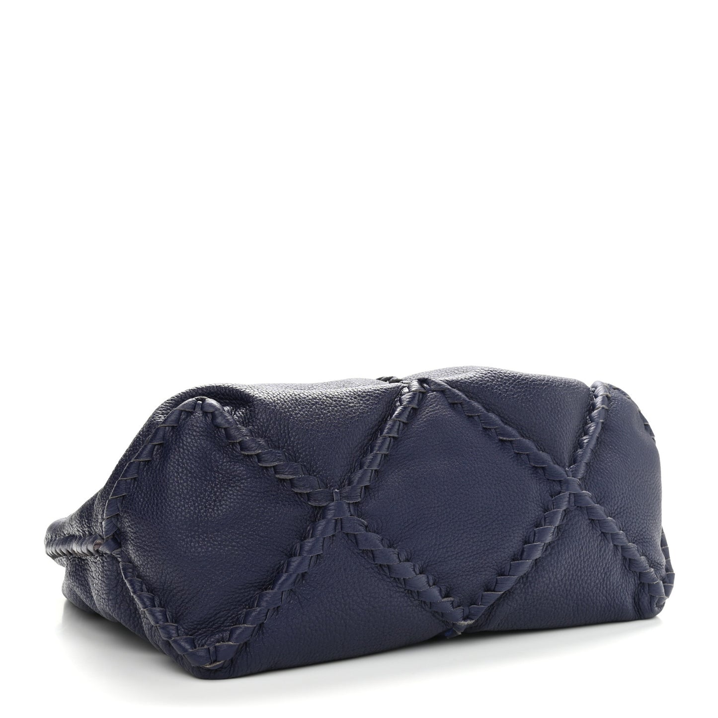 Washed Cervo Deerskin Hobo Denim
