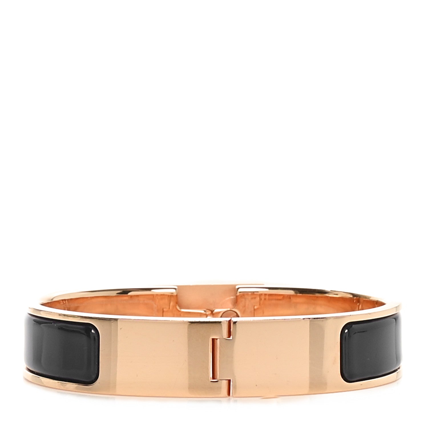 Hermes Enamel Clic Anneau Bracelet PM Bleu Abysse 3 of 4