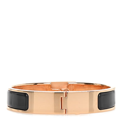 Hermes Enamel Clic Anneau Bracelet PM Bleu Abysse 3 of 4