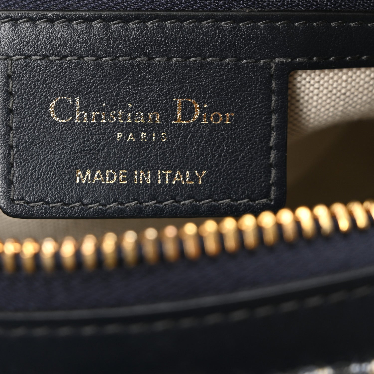 Christian Dior Oblique Medium D-Journey Bag Blue 6 of 10