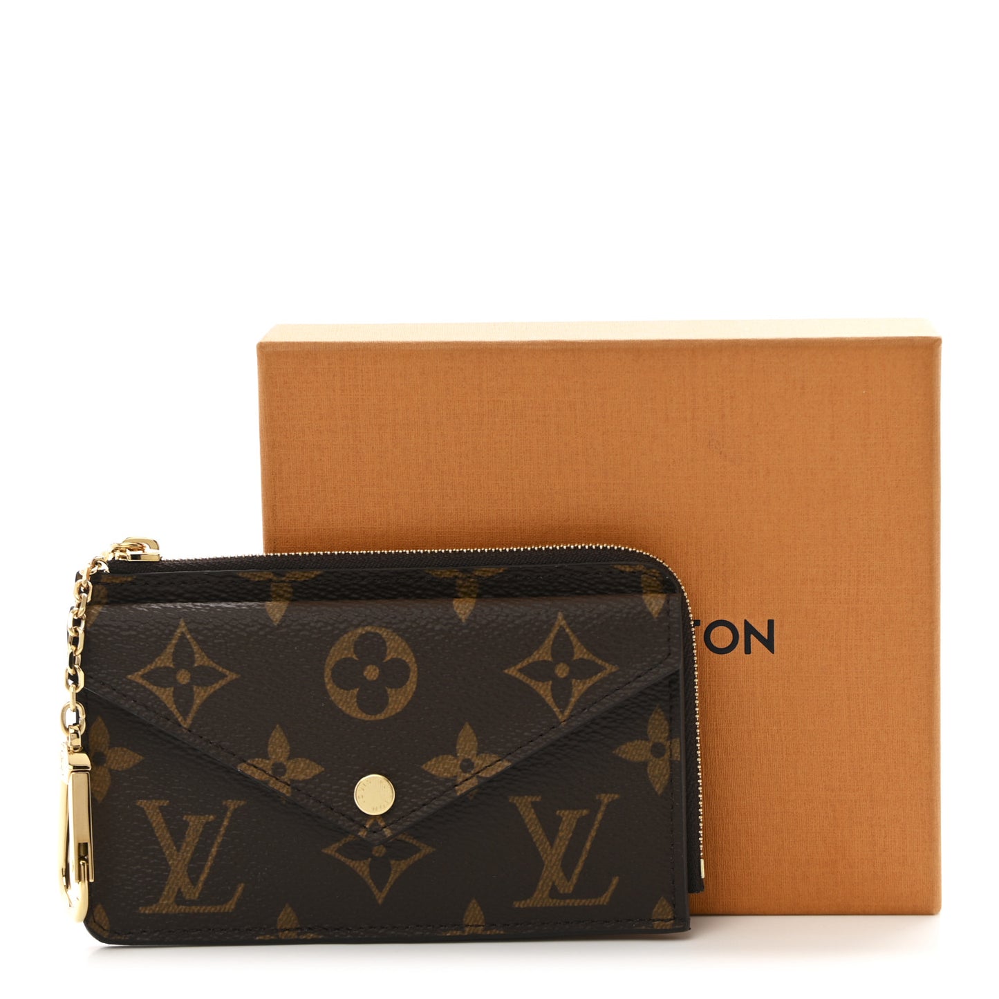 Monogram Recto Verso Card Holder Black