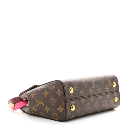 Louis Vuitton Monogram Cluny BB Bordeaux Fuchsia 4 of 10