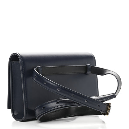 Saint Laurent Smooth Calfskin Monogram Kate Belt Bag Marine 3 of 8