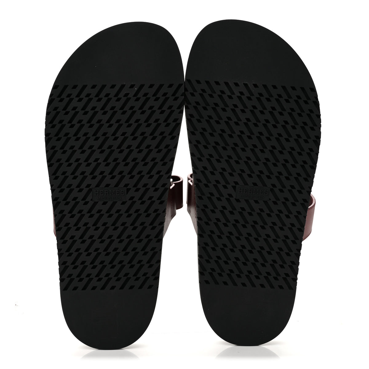 Calfskin Womens Chypre Sandals 39.5 Rouge H
