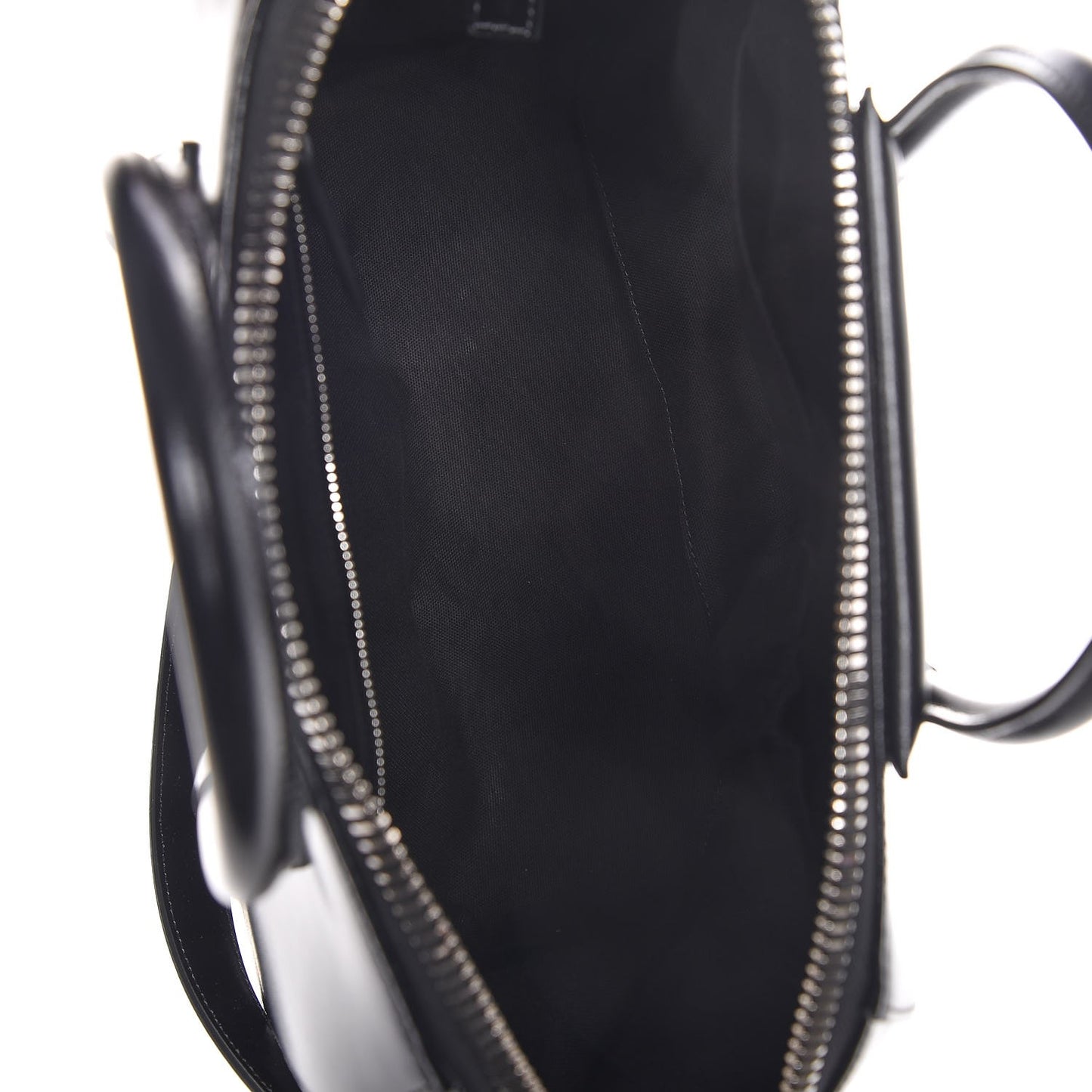 Shiny Lord Calfskin Medium Antigona Black